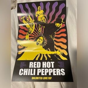 Red Hot Chili Peppers poster
